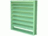 LE-66C 6" Combination Louver