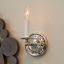 Argine™ One Light Straight Arm Sconce with Electric Candle