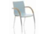 Calm Upright Stacking Chair