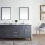 Danny 72" Bathroom Vanity - Maple Grey