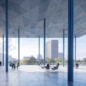 Ismaili Center Houston - Terrace
