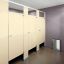 Powder-Coated Metal Partitions