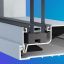 YCN 40 Front Loaded Ribbon Window