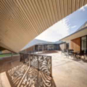 Yutjuwala Djiwarr Aged Care Center - Courtyard