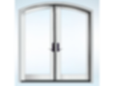 2-Panel French Sector Top Patio Door