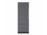 30" Designer Over-and-Under Refrigerator/Freezer with Ice Maker and Internal Dispenser - Panel Ready IT-30CIID