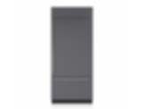36" Classic Over-and-Under Refrigerator/Freezer with Internal Dispenser - Panel Ready BI-36UID/O