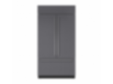 42" Classic French Door Refrigerator/Freezer with Internal Dispenser - Panel Ready BI-42UFDID/O