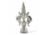 6 5/8" Fleur-De-Lys