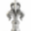 7" Fleur-De-Lys with Curve