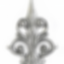 9 1/4" Fleur-De-Lys