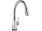 Mateo Single Handle Pull-Down Kitchen Faucet with Touch2O and ShieldSpray Technologies - 9183T-DST