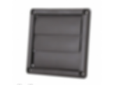 LH Plastic Wall Vents with Movable Louvers