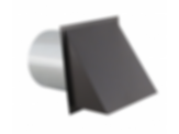 Painted Wall Vent with Damper
