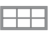 Traditional Transom Grid